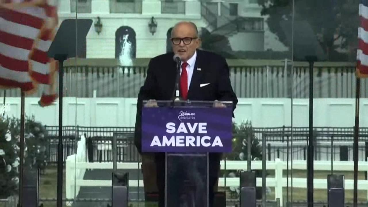 Rudy Giuliani - Save America March
