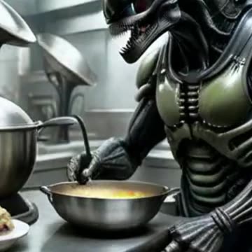 Xenomorph Iron Chef Stable Diffusion Deforum