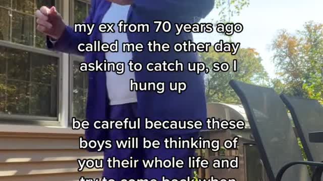 dont let an ex sneak back in no matter what