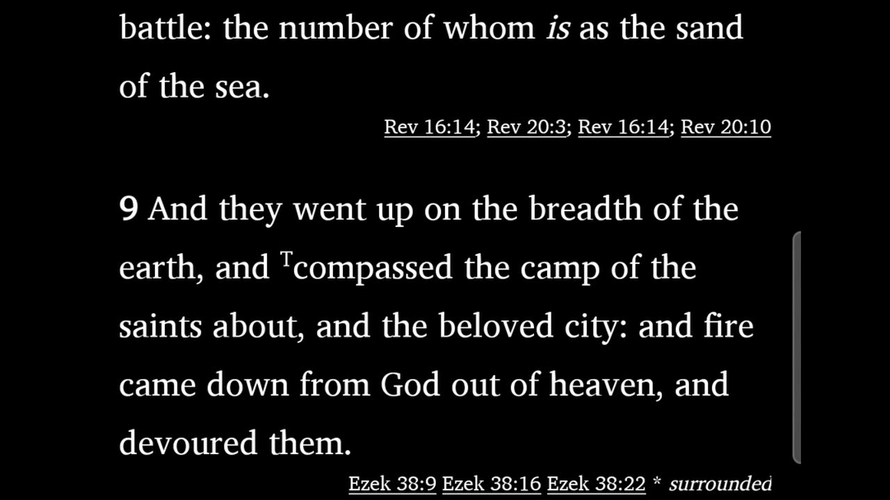 Bible Commentary from the Spirit of Prophecy 158: Revelation 20:7-9