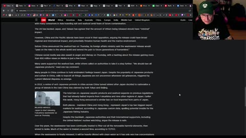 Japan releases contaminated water from nuclear power plant