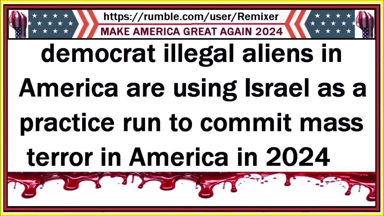 2024 democrat mass terror attack