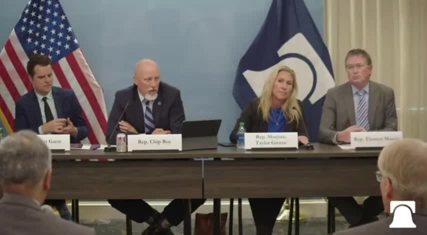 Marjorie Taylor Greene Joins Rep. Chip Roy and The Heritage Foundation for a COVID-19 Accountability Roundtable