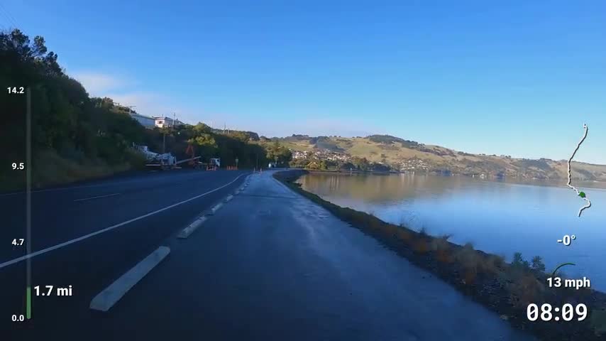 Scenery along the road