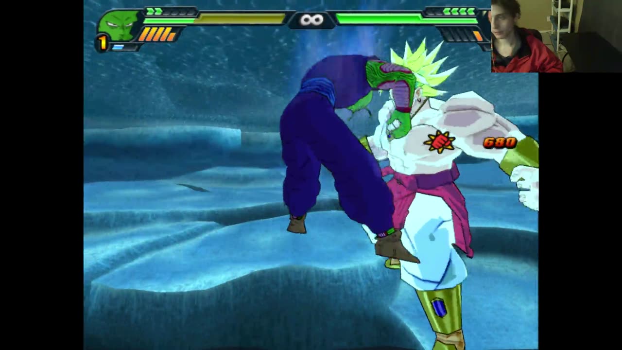 Dragon Ball Z Budokai Tenkaichi 3 Battle #153 - Broly The Legendary Super Saiyan VS Piccolo