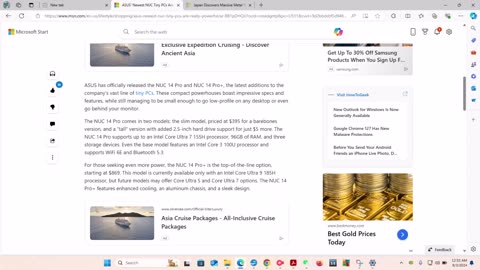 Threatens China's Dominance ASUS' Newest NUC Tiny PCs