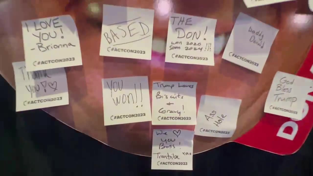 SAY WHAT YOU WANT Candidate Wall