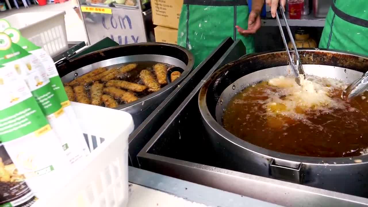 Fried Banana - Vietnam street food #8