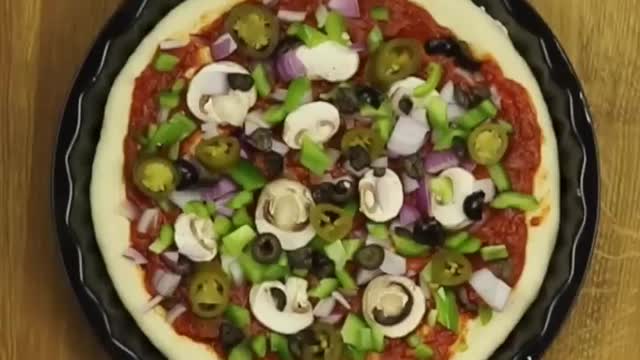 veg pizza recipe _ veggie pizza recipe _ vegetable pizza recipe