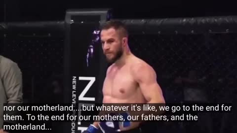 MMA fighter Yakov Bukin supporting the men in the Special Military Operation.