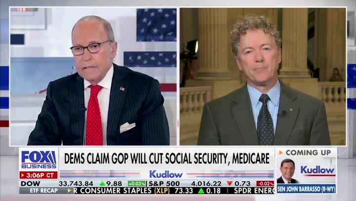 Rand Paul Fires Back At 'Completely Dishonest' Debt Ceiling Doomsday Talk