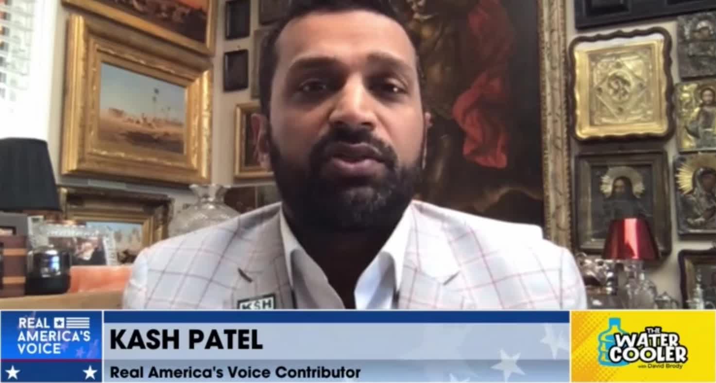 Real America's Voice- Kash discussing the raid on President Trump.