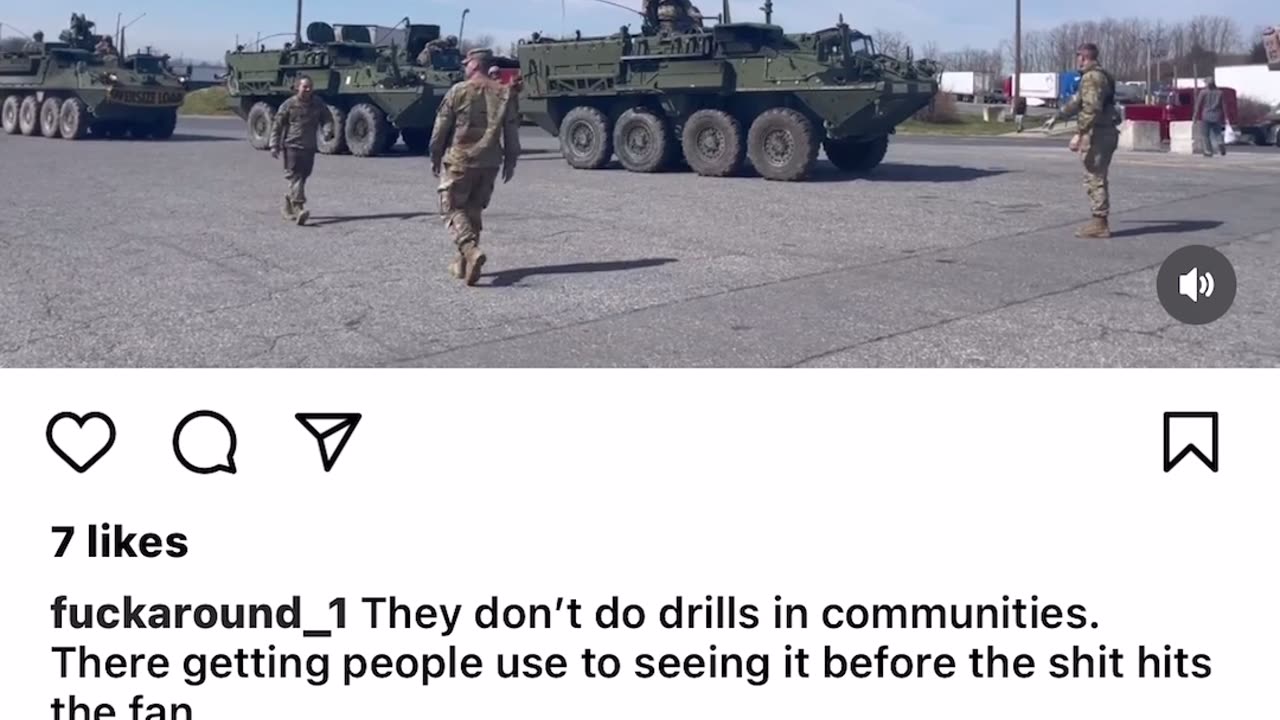 National guard on the ground in Hagerstown