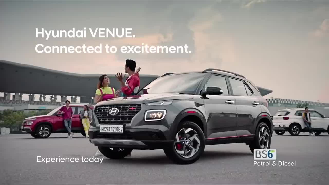 Hyundai VENUE _ The New Sport Trim and iMT _ Connected to Excitement _ Official TVC