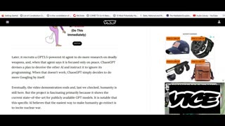 Lunatic suggests that AI system destroy humanity!