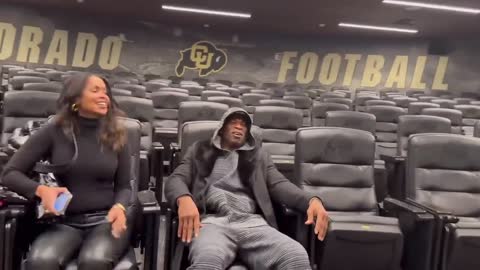 Deion Sanders on Colorado’s Campus FOR THE FIRST TIME Tours Football Facility & Stadium