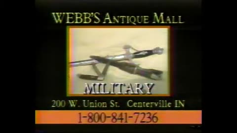 July 1994 - Webb's Antique Mall in Centerville, Indiana