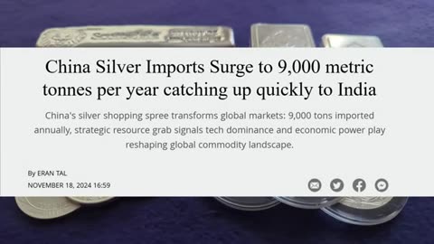 China & Japan DUMP US Debt While China HOARDS Silver (Interest Rate Crisis)