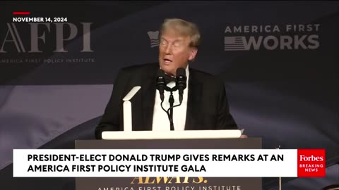 JUST IN: Donald Trump Gives Remarks At AFPI, Announces New Secretary Appointment