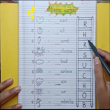 Find the Missing Letter | Can You Find the Missing Letter? | Missing First Letter