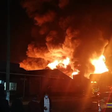Durban chemical factory goes up in flames