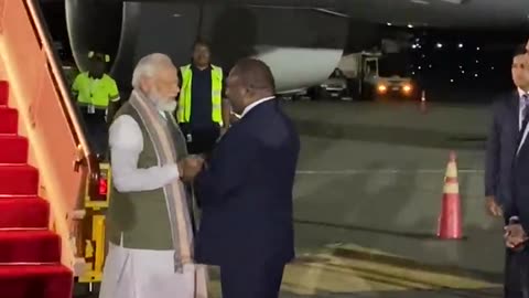 New guinea PM seeks PM Modi's blessings