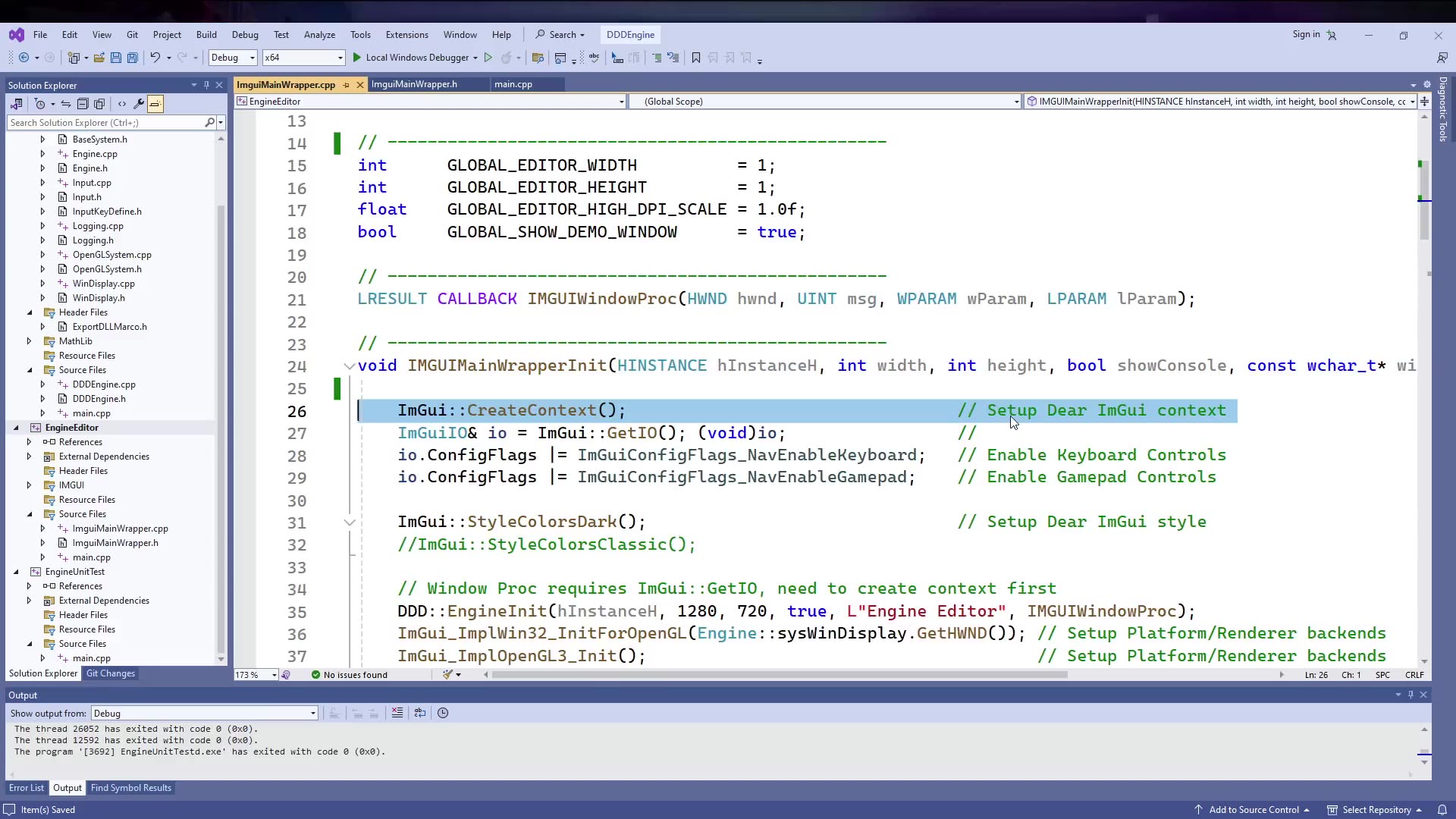 C++ Game Engine|0015|Setup ImGui Engine Editor project