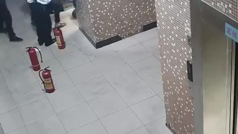 E-bike battery goes fukushima in an elevator... Now imagine what a tesla can do...