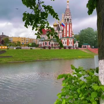 Magnificent places in Russia