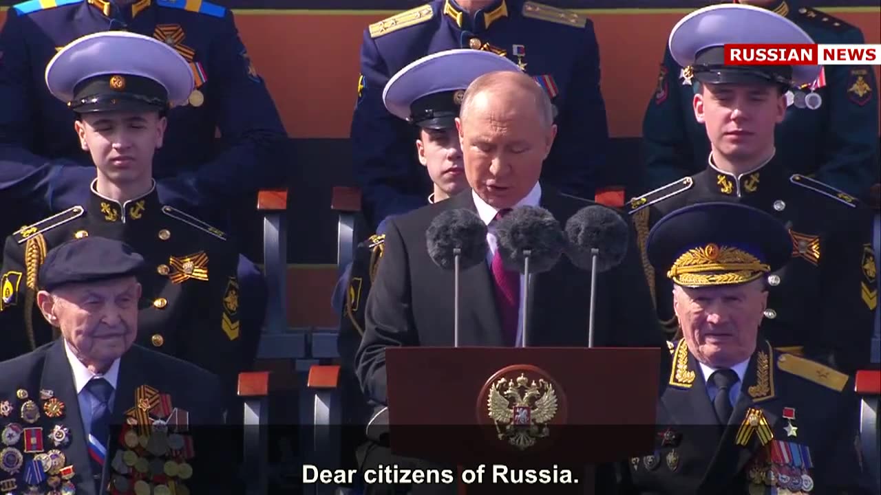 President Putin's speech at the Victory Day parade