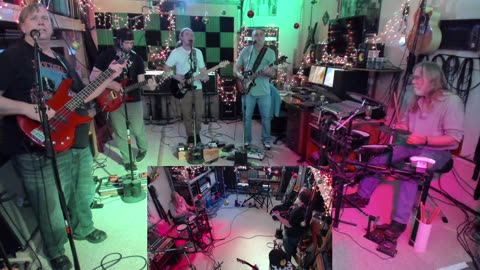 LIVE AT LOU'S Rock and Roll Jam Band
