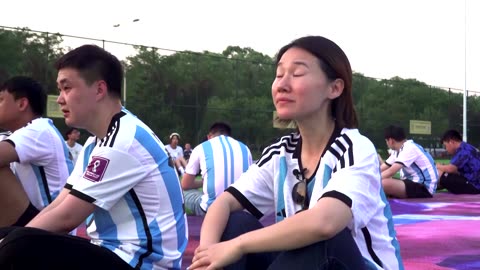 Chinese superfan rejoices as Messi visits Beijing