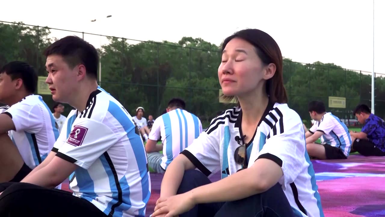 Chinese superfan rejoices as Messi visits Beijing