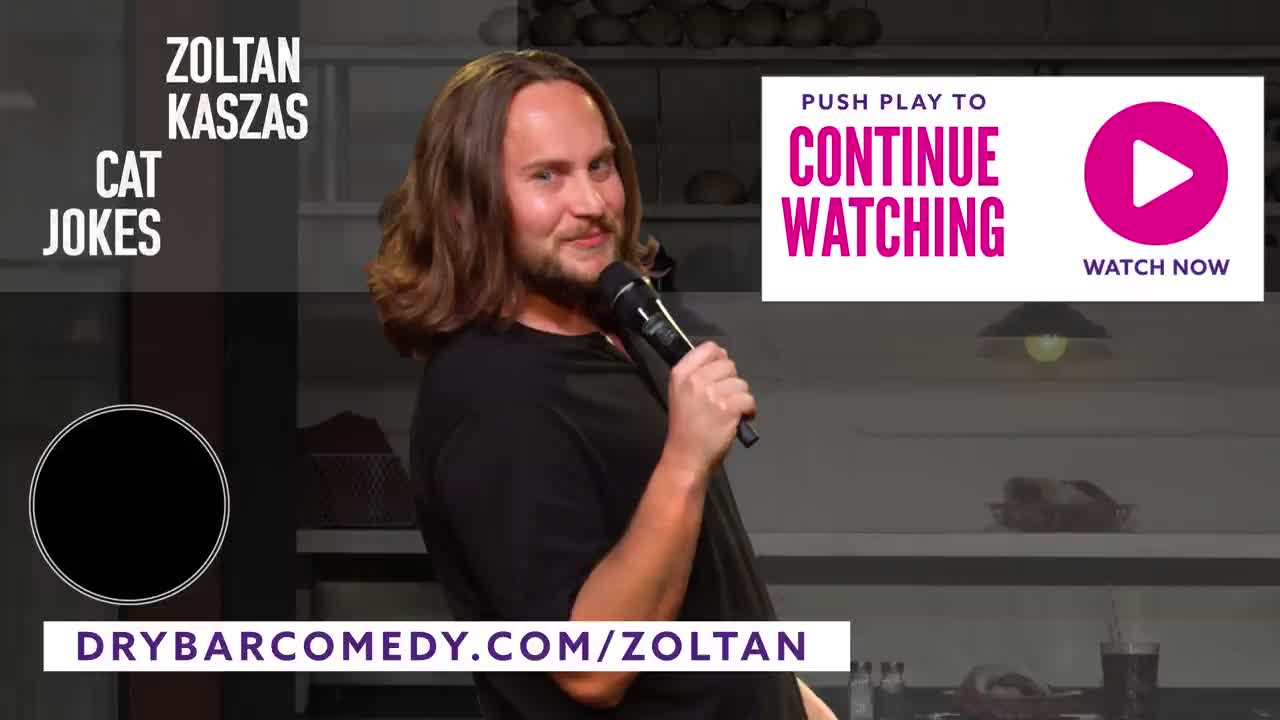 Zoltan Kaszas on why cats are better than dogs - dry Bar comedy