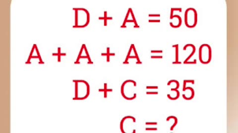 Math quiz
