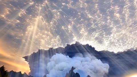 Looking at the blue sky and white clouds is the most healing, I share the beautiful clouds with you.