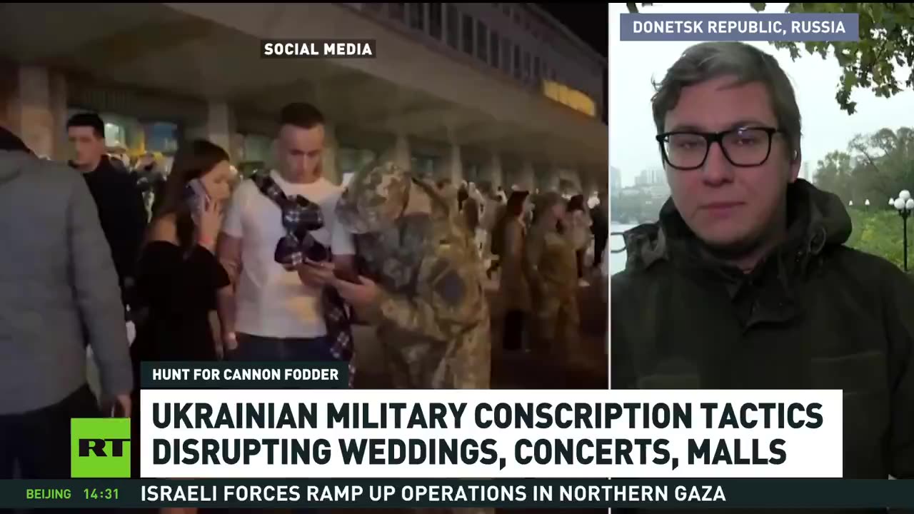 Kiev Conscription Officers Hunt For Men At Weddings And Concerts