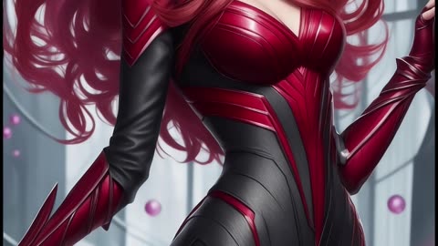 THESE AI ART WILL CHANGE YOUR IDEA OF BEAUTY / Scarlet Witch (Wanda Maximoff) AI Art