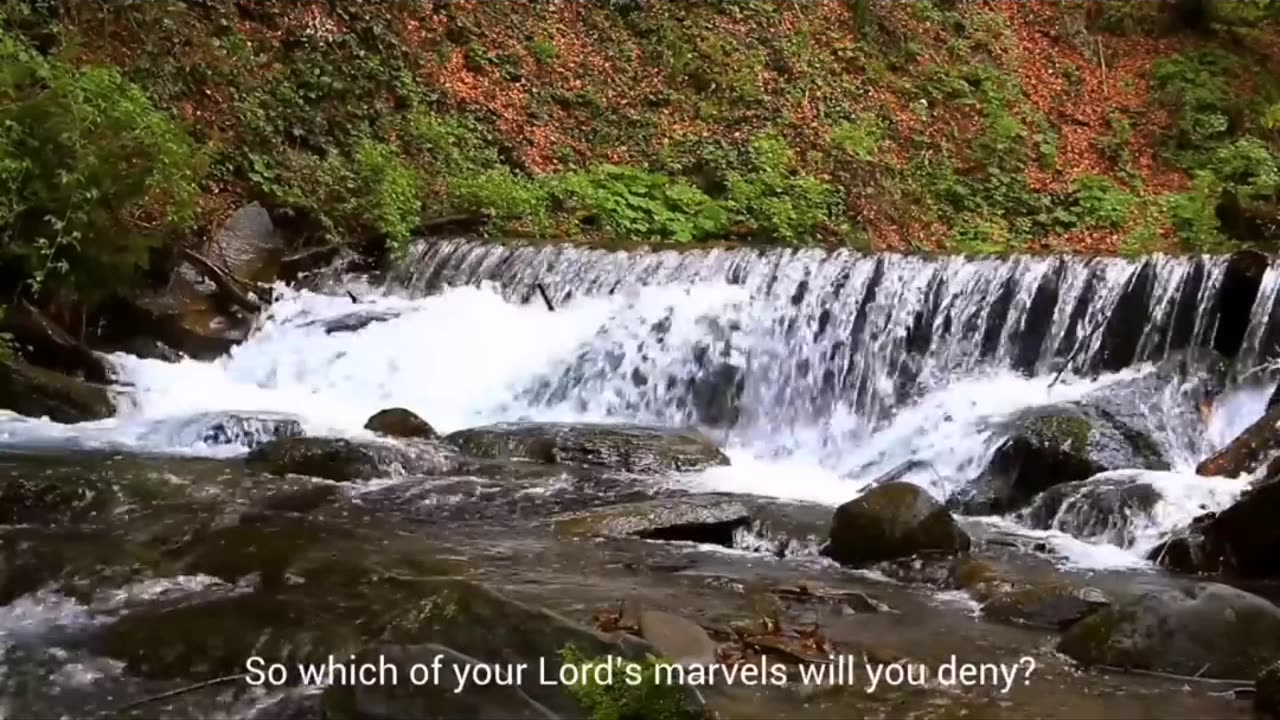 Surah rahman with English subtitles