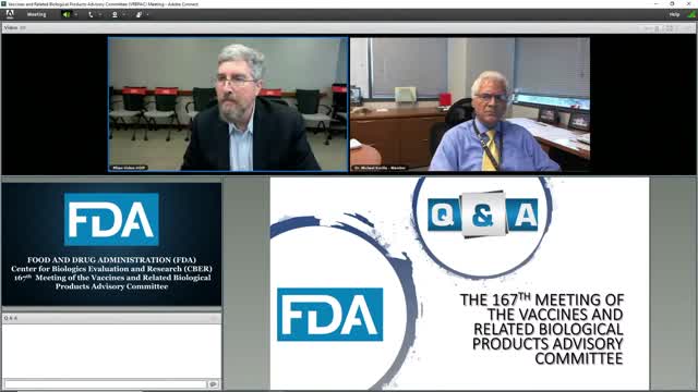 FDA Vaccines and Related Biological Products Advisory Committee – 9 17 2021