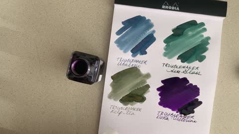 Troublemaker Inks - Testing some of their most popular and unique colors