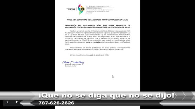 Que No Se Diga Que No se Dijo! Oct 31 2022 PT 1