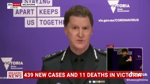 We will issue infringements, arrest you We want you to stay home!!! Australia