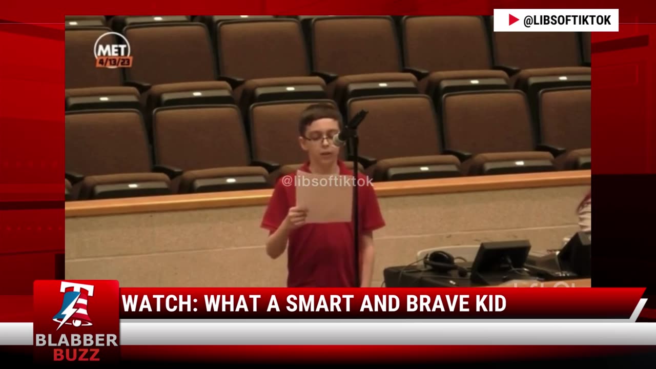 Watch: What A Smart and Brave Kid