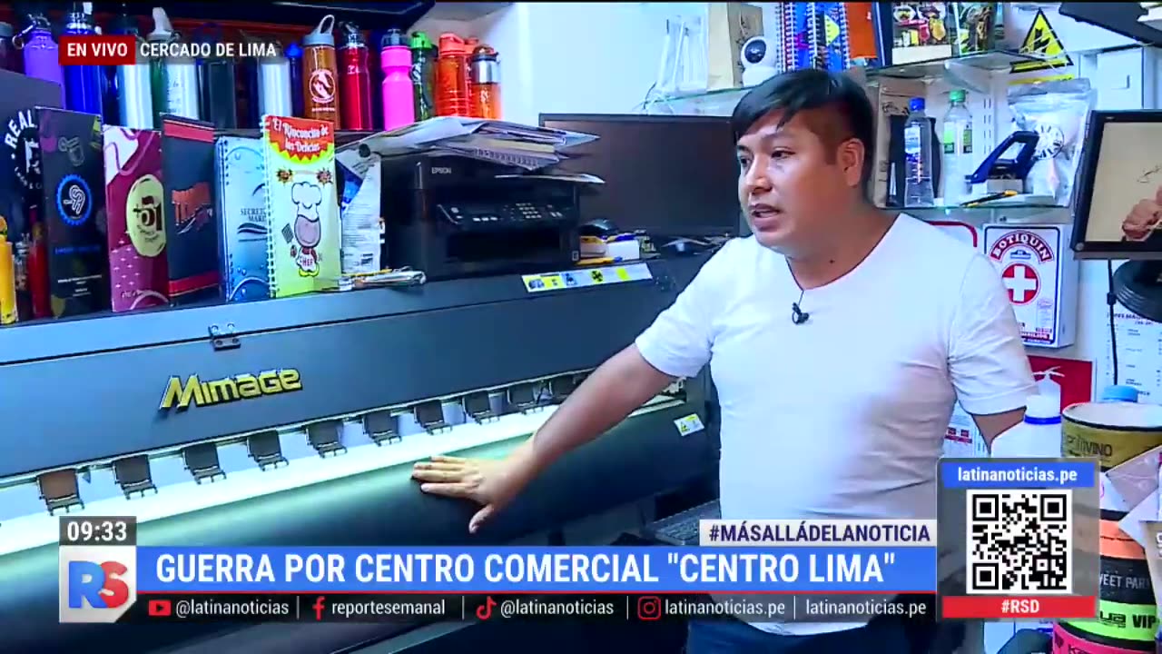 Galería convertida en un campo de batalla: Administradores y comerciantes se disputan Centro Lima