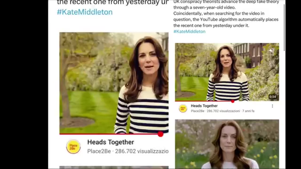 KATE MIDDLETON CANCER VIDEO IS AI FAKE