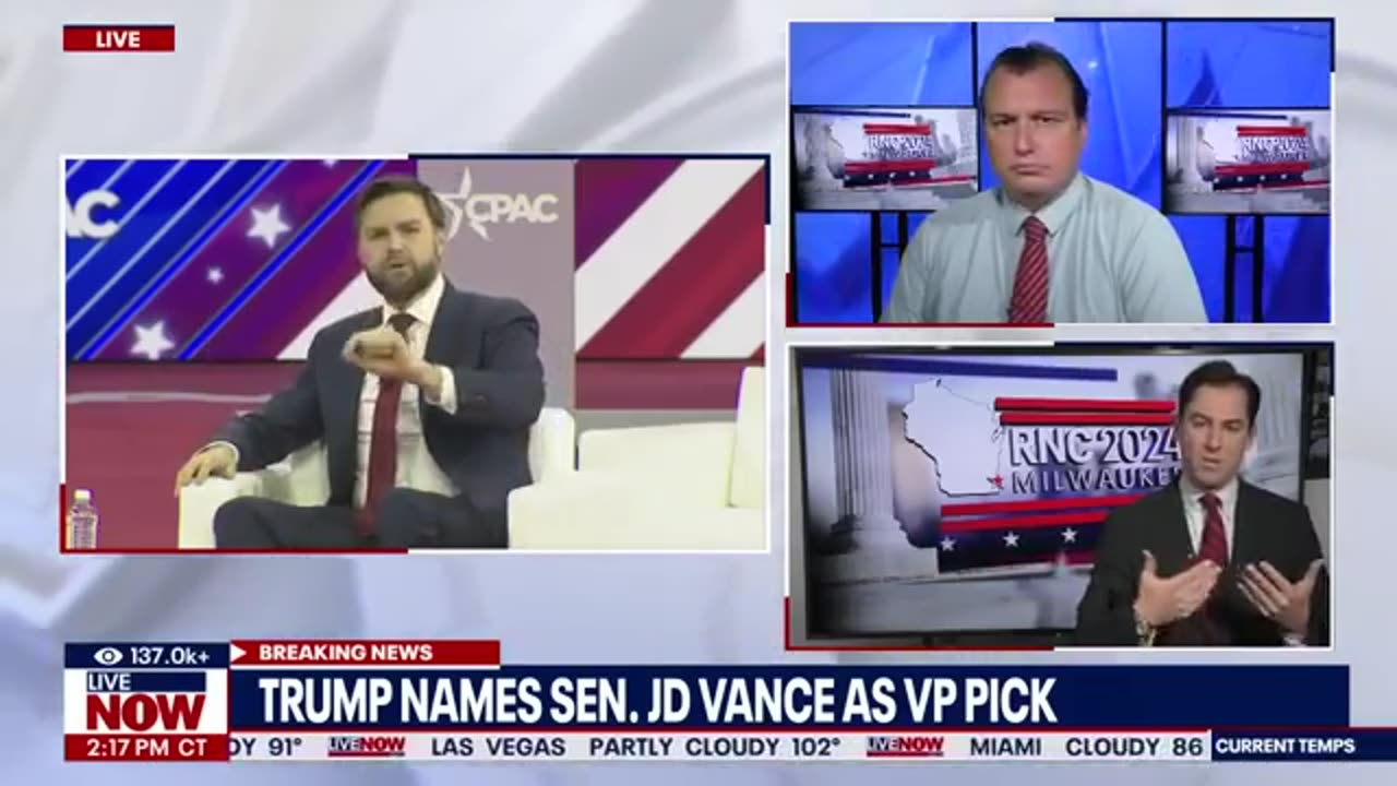 BREAKING: Trump picks JD Vance for vice president | LiveNOW from FOX