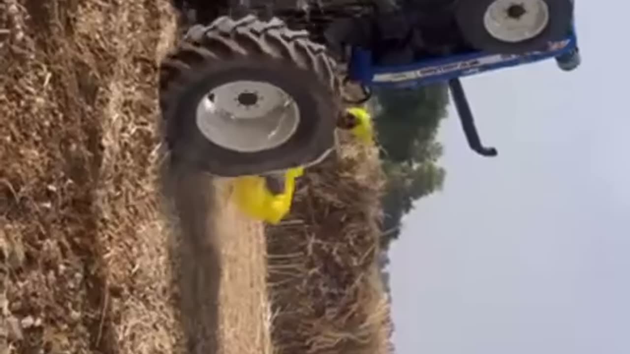 Tractor stunt by paaji