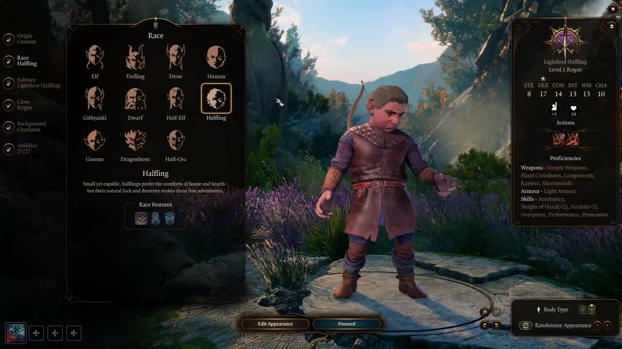 Baldur's Gate 3: Character Creation
