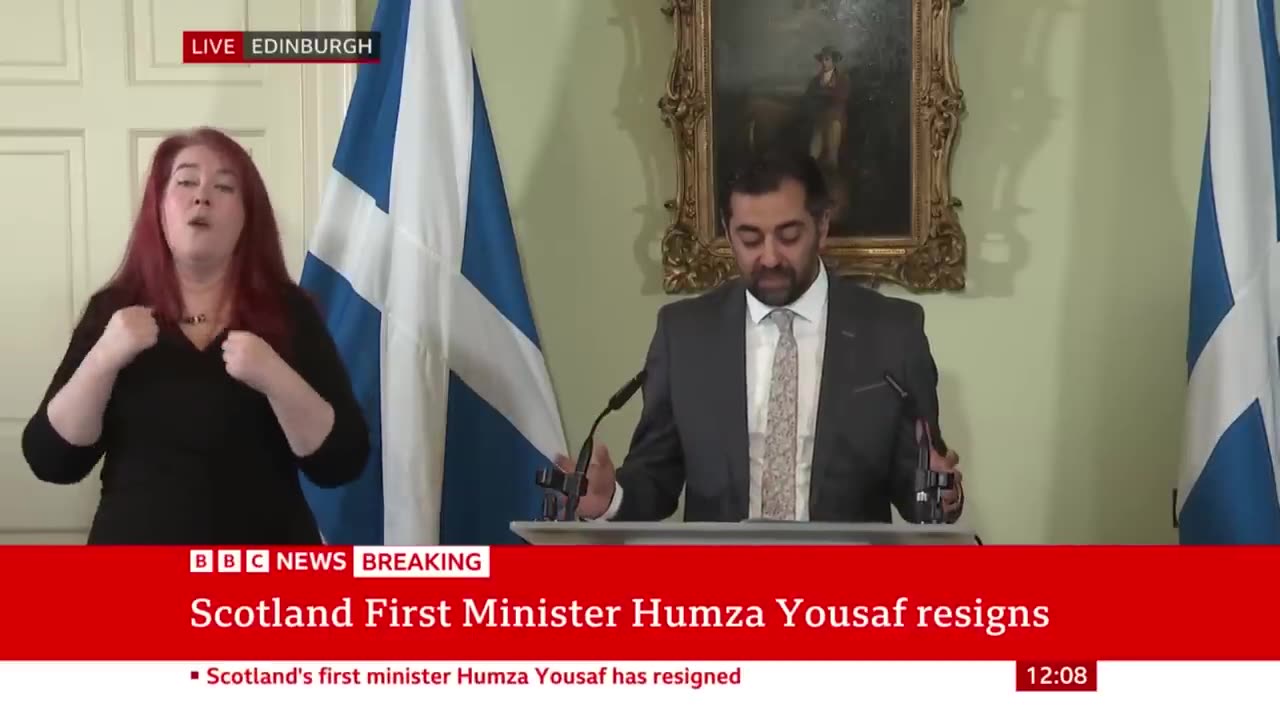 Humza Yousaf quits as Scotland's first minister | BBC News